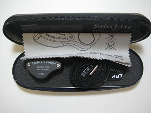 Triple Hawk 10x Diamond Loupe by Swiss Axe