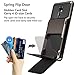 Vofolen Case for LG Stylo 5 Case Wallet [4-Card Pocket] Credit Card Holder ID Slot Anti-scratch Dual Layer Protective Bumper Rubber Armor Non-slip Hard Shell Cover Case for LG Stylo 5 5+ 5V -Gun Metal