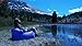 Inflatable Air Couch with Special Back Support. Strong Waterproof Parachute Material. Lightweight Lounge Chair for Camping, Pool, Festival & Beach. Back Bag & Warranty Included