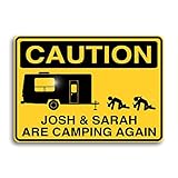 Camping Sign
