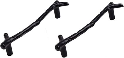 Zinc Alloy Twig Branch Drawer Knobs Pulls Handles Decorative