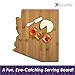 Totally Bamboo Arizona State Shaped Bamboo Serving and Cutting Board