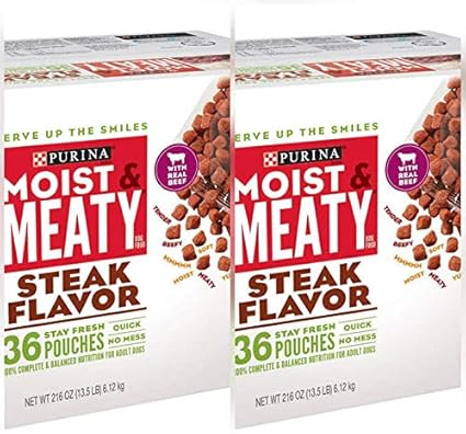 purina moist and meaty dog food
