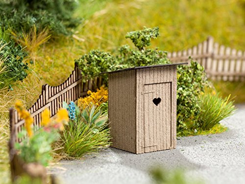 Outhouse (2) HO Scale