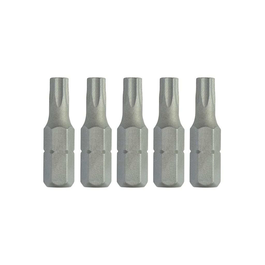 dewalt DT7256-QZ 5 TORX Bits 25 x 25 MM 5 Silver