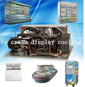 Enfriamiento GOWE unidad helado nevera congelador comercial mini ...