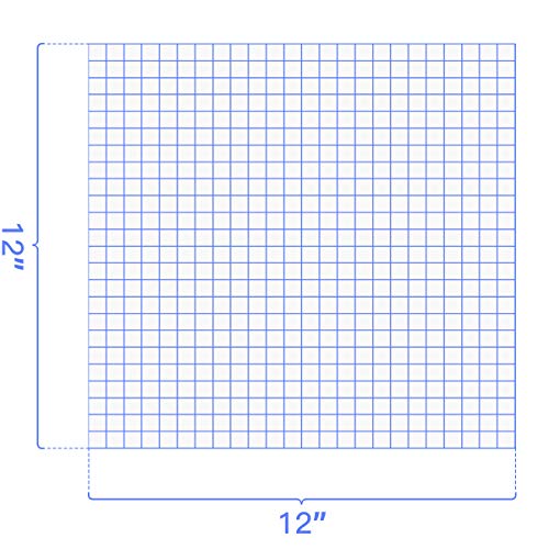 JANDJPACKAGING Transfer Tape for Vinyl 12"x 12" w/Blue Alignment Grid Vinyl Transfer Tape for Silhouette Cricut，Cameo Transfer Paper for Vinyl for Decals, Signs, Walls, Windows and Stickers 15 Sheets - Thumbnail 6