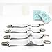 The Nyche Designs Adjustable Heavy Duty Bed Sheet Grippers Holders Cover Suspenders (Set of 4)