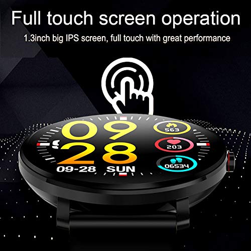 Slimme horloges voor heren en dames, Android IOS Mobile Fitness Tracker met IP68 waterdicht, 1,3" Smart Watch, stappenteller, hartslag, slaapbewaking, weersvoorspelling - Image 7