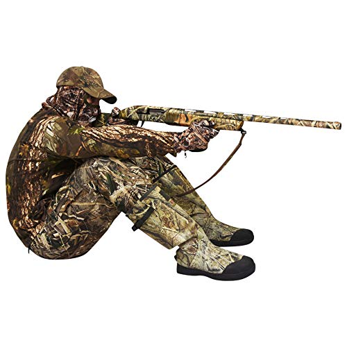image for DecoyPro Touchscreen Lightweight Hunting Gloves for Men Camo - Texture