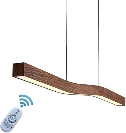 ZGGYA Droplight LED Holz Rustikale Hängeleuchte Deckenleuchte Esszimmer