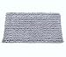 Vivaglory 35½ x 23¾inch Large Washable Cat Litter Mat,3D Design Microfiber Litter Trap Mat, Soft on Sensitive Paws,Ultra Absorbent and Waterproof, Grey