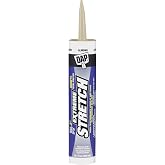 DAP Extreme Stretch Acrylic Urethane Premium Elastomeric Sealant, Almond, 10.1 Oz (7079818717)