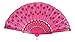 Butterfly Twinkles Girls Tea Party Hats Dress Up Play Set For 2 with Sun Hats Gloves Hand Sequined Fans - Pink, Purple