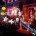 1byone Halloween Led Pattern Projection Lights Auto-Shifting Images & Switchable Pattern Outdoor/Indoor Use, IP65 Water-Resistant