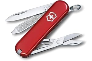 Victorinox Swiss Army Classic SD Pocket Knife, Red