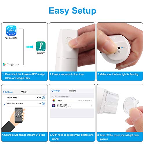 5 Wireless+Microscope+ROTEK+Professional+Compatible