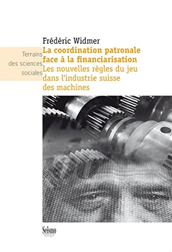 La  coordination patronale face à la financiarisation