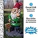 BigMouth Inc. Go Away Garden Gnome Statue, Funny Outdoor Lawn & Yard Figurine, Housewarming Gag Gift Sculpture Decorations
