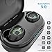 Wireless Earbuds Bluetooth 5.0 A10 True Mini Wireless Dual-Ear Touch Volume Control Headphones 5D Stereo Earphones Ipx7 Waterproof Sports Headset with Charging Case/Built-in Mic (Blue)