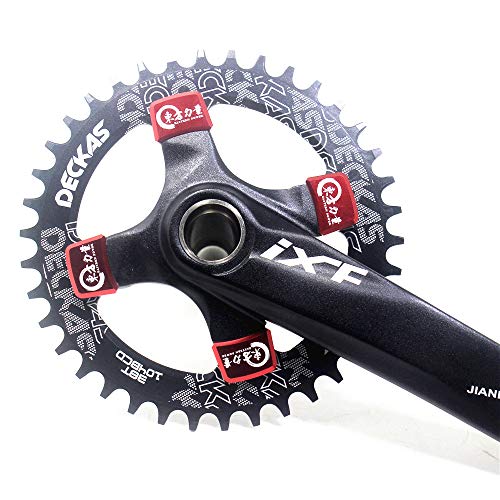 EASTERN POWER 4 Pcs Bike Chainring Bolts&Nuts, Bike Chain Wheel Bolts, Bicycle Crankset Bolt, MTB Double/Single Chainring Bolt, Red - Thumbnail 7