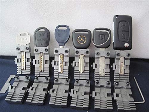 TOLOVI : Universal chuck Key Machines Fixture Clamp Locksmith Tools for Key Duplicator Machines Spare Parts for car and house key cutting