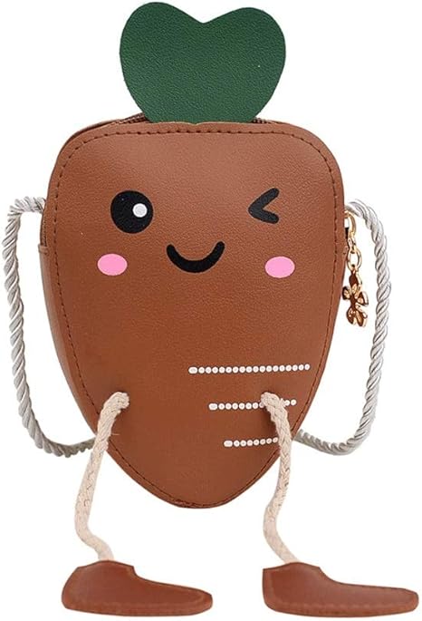 Amazon Co Jp Xbsjb 子供用キャロットバッグかわいいフルーツコインケースショルダーバッグメッセンジャーキッズスモールバッグ Color Brown ホーム キッチン Amazon Co Jp Xbsjb 子供用キャロットバッグかわいいフルーツコインケースショルダーバッグメッセンジャーキッズスモールバッグ Color Brown ホーム キッチン