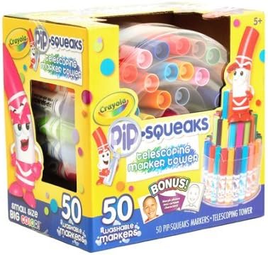 ColorUP Crayola, Pip-Squeaks Markers, 50 Piece -