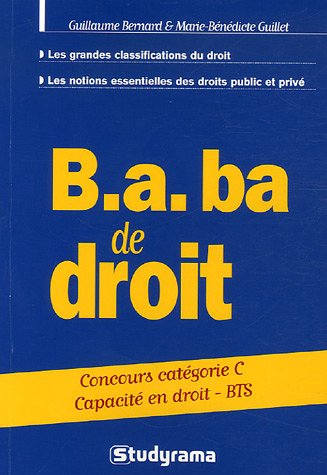 B.a. ba de droit