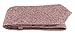 Men's Wool Knit Skinny Necktie Tie - Dark Red