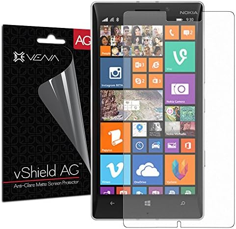 VENA vShield - Nokia Lumia 830 Screen Protector [Anti Glare] Matte Anti-Scratch Shield with Lifetime Replacement Warranty (3 Pack)