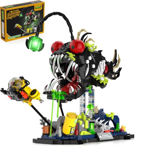Mutant Fish Building Set with Light Up Feature
