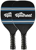 Upstreet Wood Pickleball Paddle Set (Includes Two Wood Pickleball Paddles + One Upstreet Pickleball Carrying Bag)
