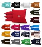 Regulation Cornhole Bags 17 COLORS Handmade Top Quality (Set Of 8) Free Shipping! Johnson Enterprise, LLC (Custom Colors)
