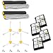 Amyehouse 12pcs Replenishement Kit for iRobot Roomba 800 900 Series 805 860 870 871 880 890 960 980 Vacuum Accessories, Replacement Parts with 2 Set Extractors 4 Filters 4 Side Brushes & Screws
