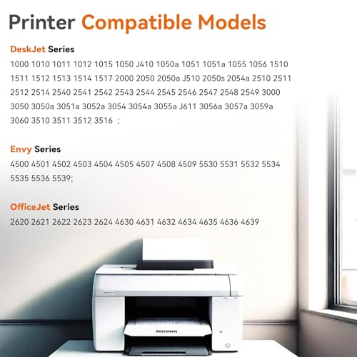 301XL Ink Cartridges Replacement for HP 301 Black and Colour Ink for HP 301XL Ink for Envy 4500 4507 4520 5530 4502 DeskJet 1000 1050 2050 2510 3050 1510 OfficeJet 2620 4630 4632 2622