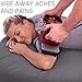 Body Back Vibe Dual Speed Orbital Massager, Premium Professional Quality Chiropractic Tool for Trigger Point and Myofascial Relief
