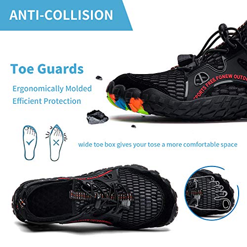 Ritiriko Wasserschuhe Strandschuhe Badeschuhe Barfußschuhe - Schnell Trocknend Aquaschuhe rutschfeste Surfschuhe für… – Bild 3