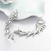 Sexy Sparkles Ear Cuffs Clip Wrap Earrings Stud Wrap Earrings Earrings Cuffs For Women And Girls Clip On The Ears (E)