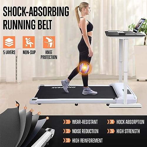 Under Desk Treadmill Walking Pad: Small Folding Treadmills with