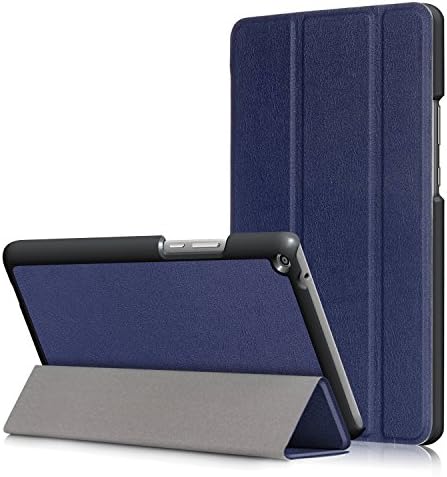 XBE Huawei MediaPad T3 8.0 PU Leather Case - Ultra Slim Lightweight Standing Cover for HUAWEI MediaPad T3 8.0 (Navy)