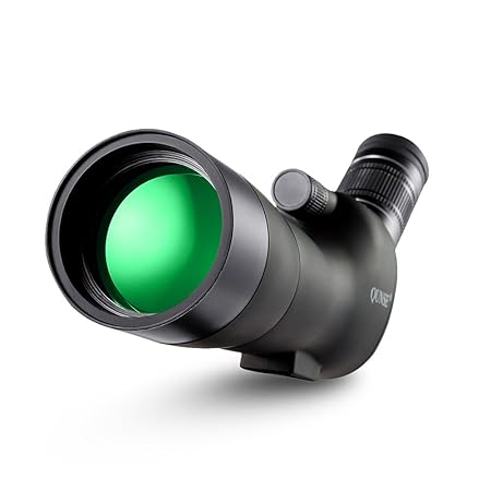 QUNSE Zoom Spektive, 20-60X60 Riesiges Sehfeld, Optiklinse mit Mehrfachbeschichtung, Geeignet zur Vogelbeobachtung, zur Beoba