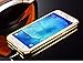 Galaxy J2 Prime Case,Grand Prime Plus Case,DAMONDY Luxury Bling Ultra Slim Thin Hard Back Case Cover Metal Bumper Frame Mirror Shockproof Design For Samsung Galaxy J2 Prime -Gold