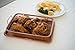 Multi-Purpose Crisper Basket & Tray for Oven, Stovetop, Grill, Works as Air Fryer and Griddle, Excellent for Frozen Foods, Copper Colored, by California Home Goods