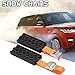 2 PCS Car Tire Anti-Skid Block, Cable Snow Tire Chain Reusable Car Anti Slip Tire Traction Easy Installation/Removal for Car Truck SUV Emergency Winter Driving