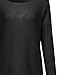 MBE Women's Basic Chunky Knit Sweater With Side Zippers