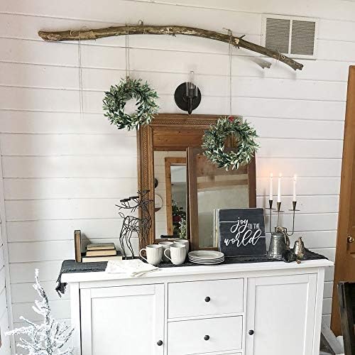 Amazon De Ho2nle Kunstlicher Olivenkranz Fur Die Haustur Fruhling Und Sommer Kunstseide Girlande