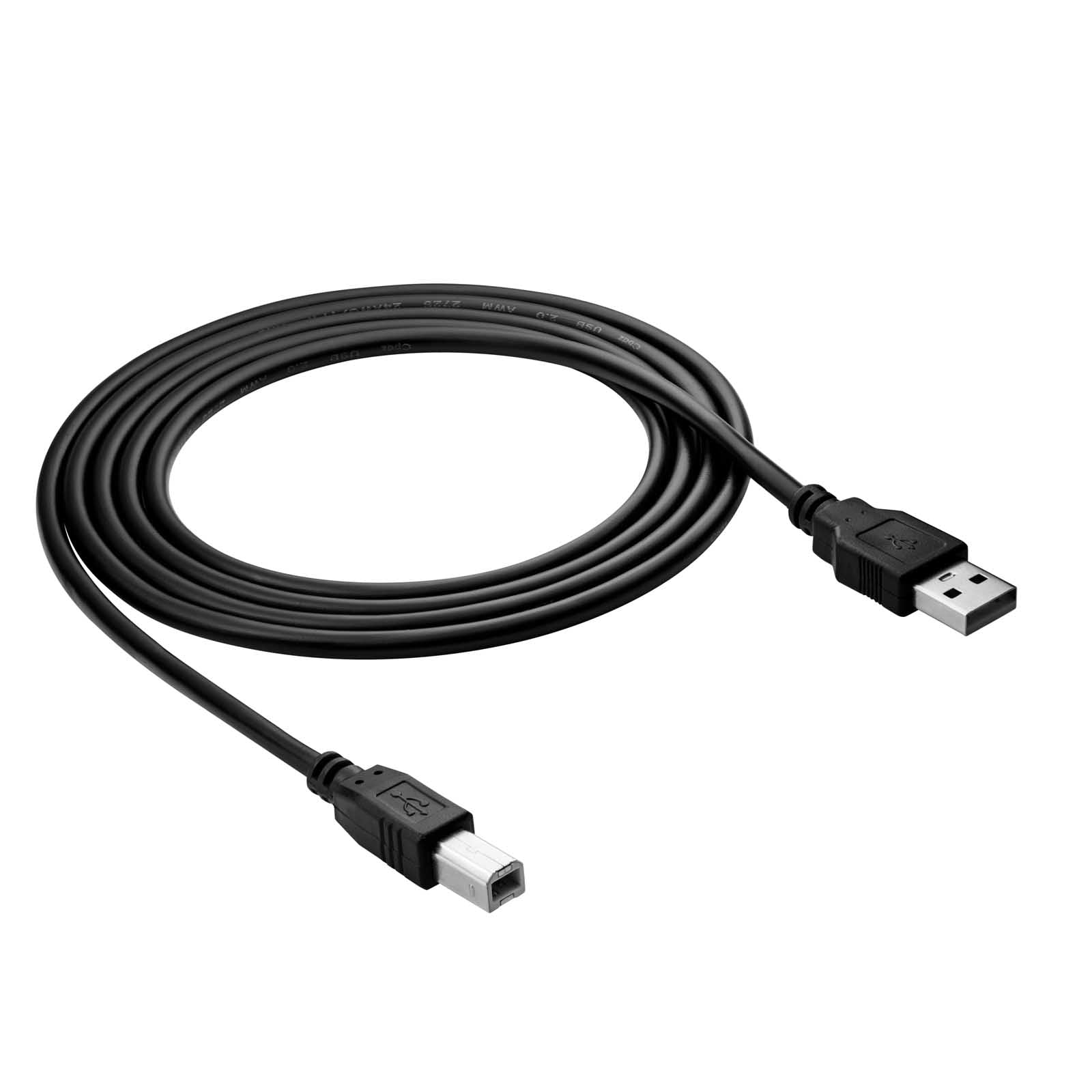 AKYGA AK-USB-04 USB 2.0 Printer Cable A Male to B Male 1.8 m Black