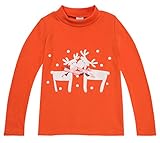Ajiduo Kids Girls O-neck Long Sleeve Cute Fall T Shirt Pullover
