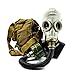 Genuine Original Soviet Russian gas mask GP-5 with black hose Surplus USSR face mask (Medium)